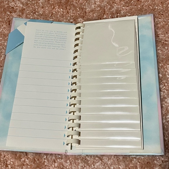 Vintage New 1969 Hallmark Baby Rattle photo book memory album. Boy Girl Unisex - Picture 5 of 5